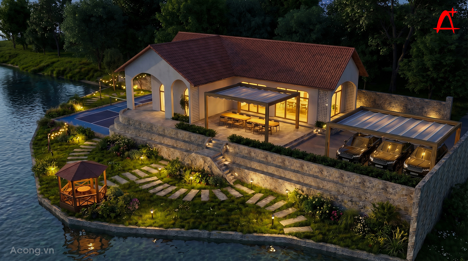 Biệt thự nghỉ dưỡng Ba V&igrave;